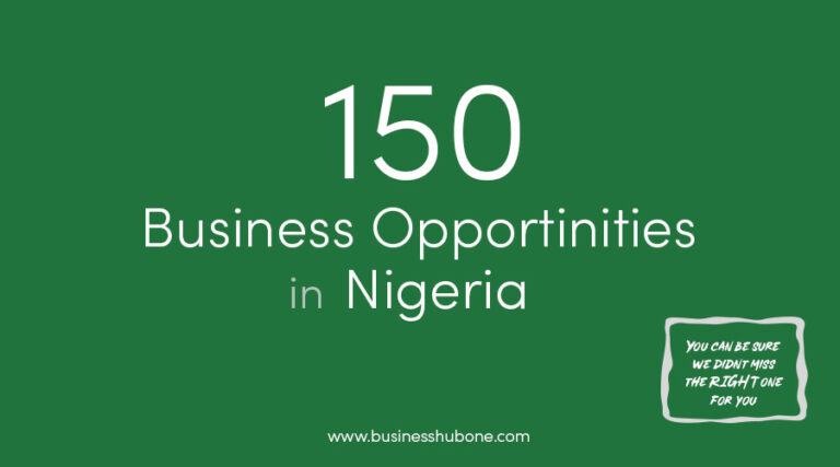 150 business opportunities in Nigeria: The complete list with practical examples
