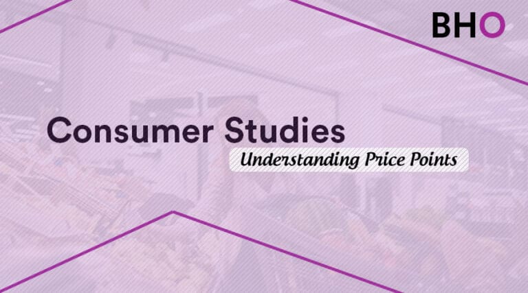 Consumer Studies: Understanding consumer Price points