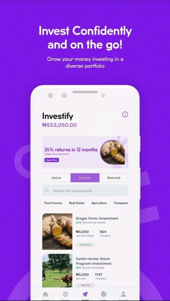 investify by piggyvest