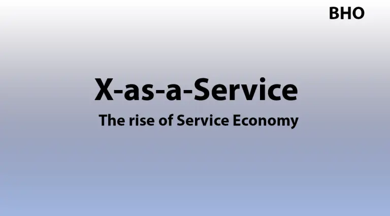 X-as-a-Service: Service Economy